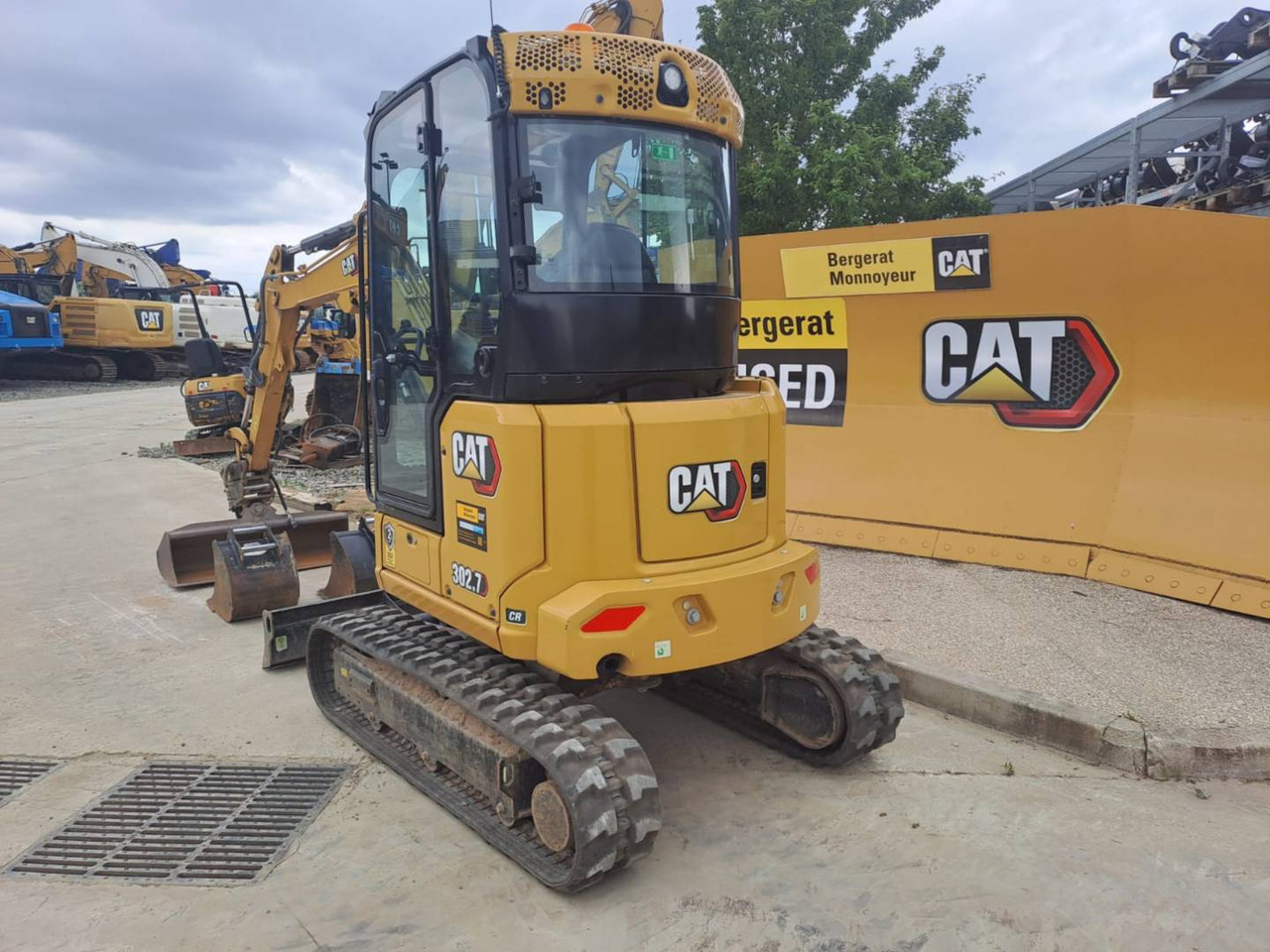 CAT 302.7 - Kāpurķēžu ekskavators: foto 4 CAT 302.7 - Kāpurķēžu ekskavators: foto 4