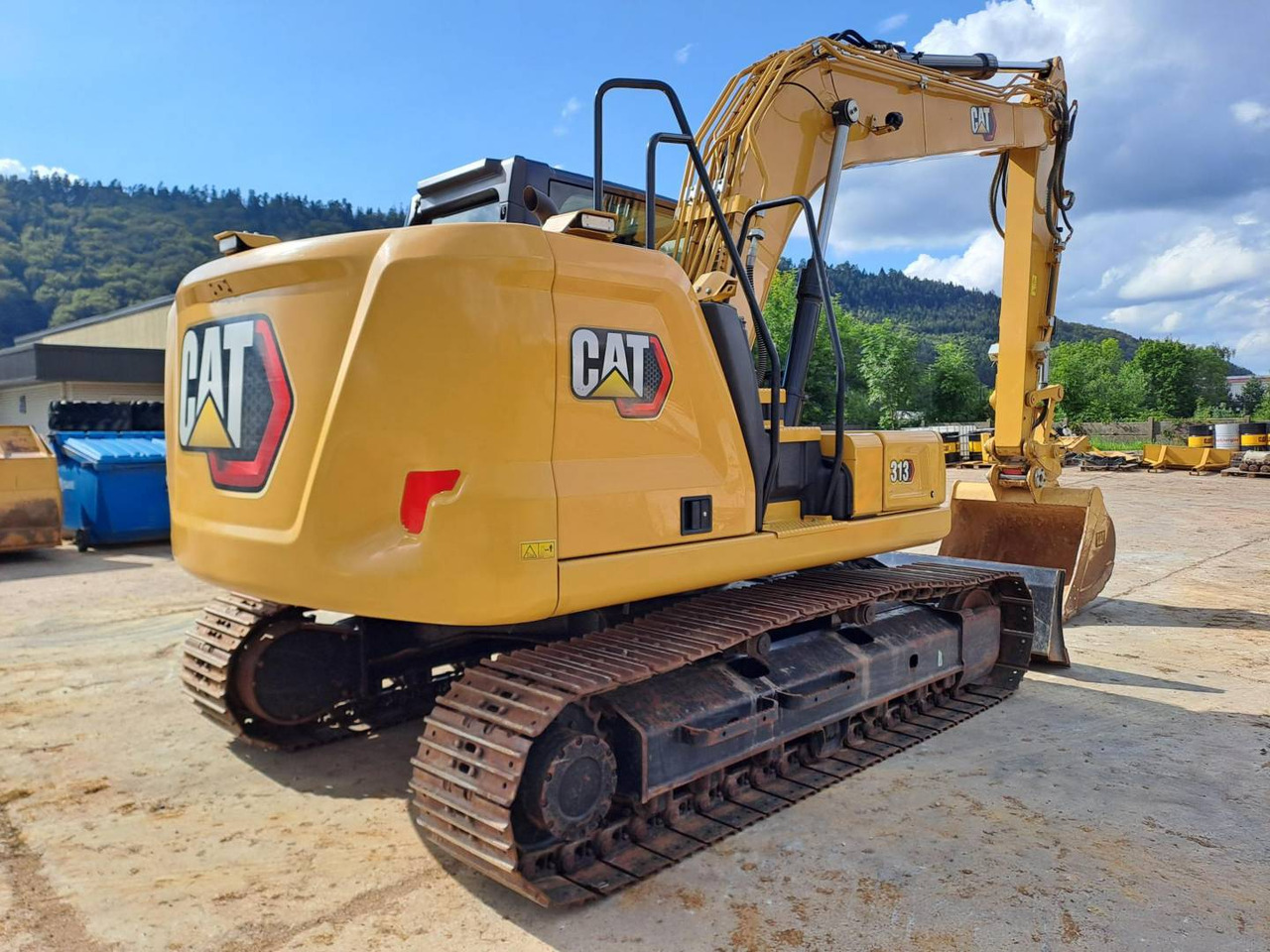 CAT 313 - Kāpurķēžu ekskavators: foto 3 CAT 313 - Kāpurķēžu ekskavators: foto 3