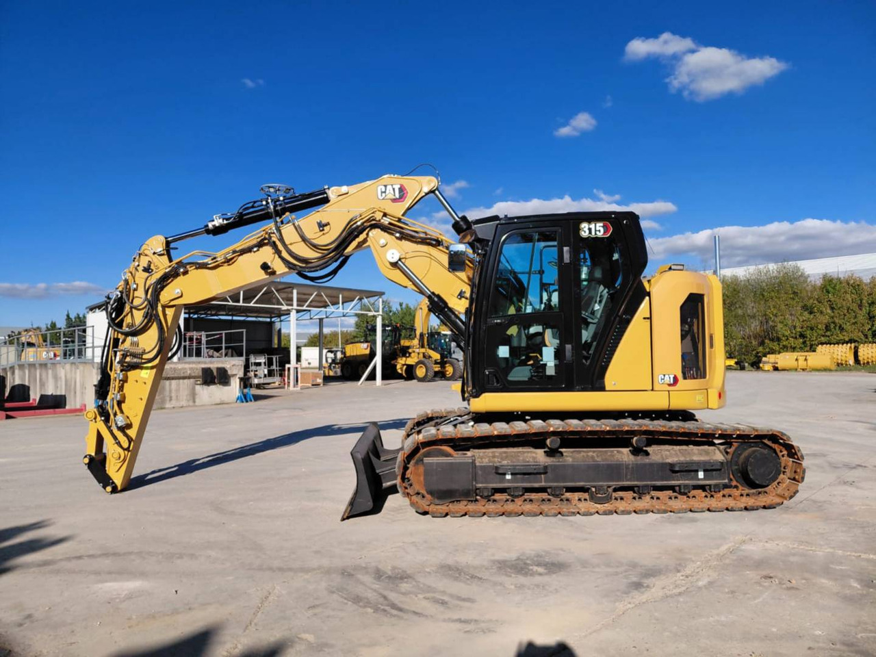 Kāpurķēžu ekskavators CAT 315: foto 6