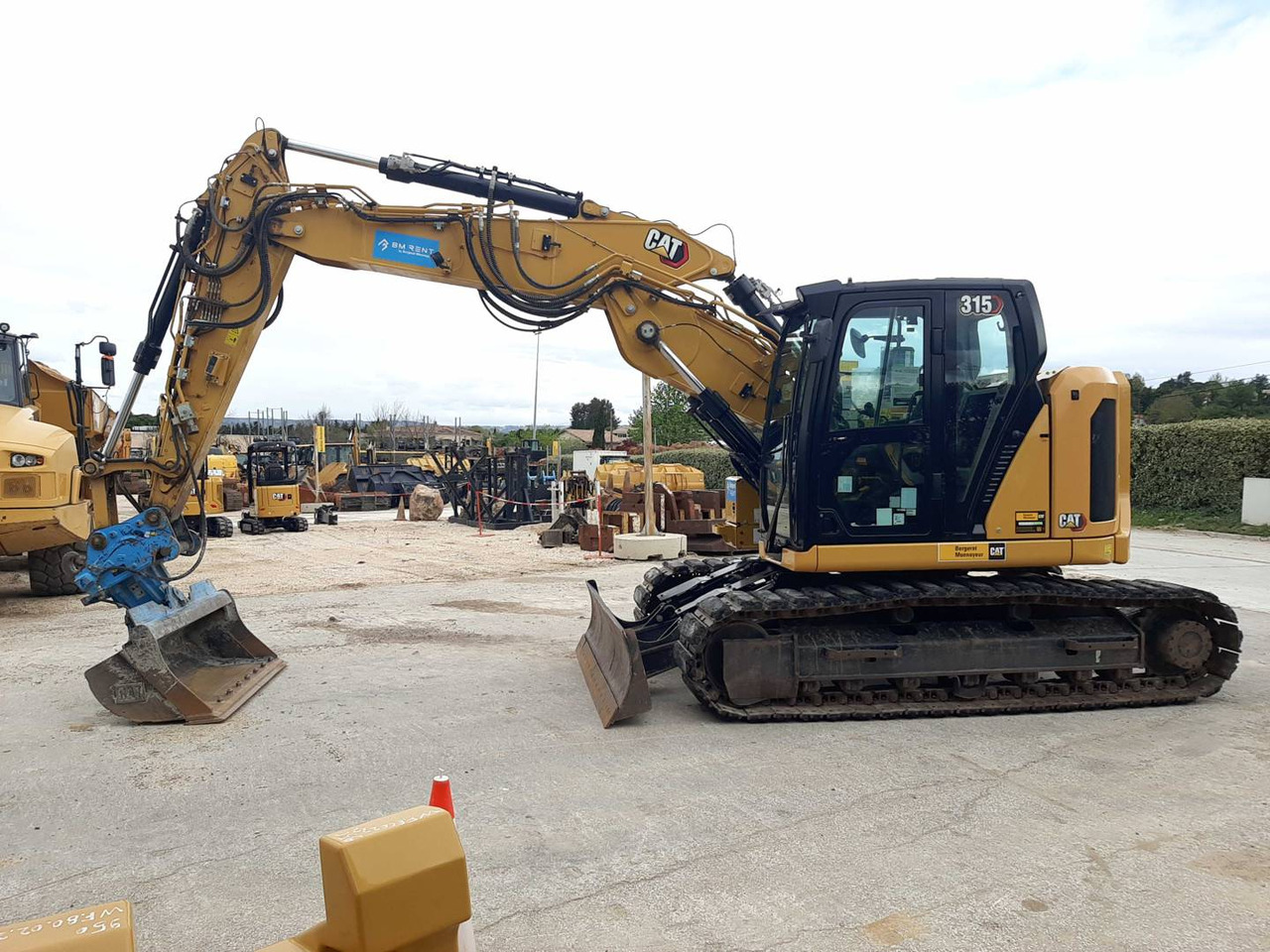CAT 315 - Kāpurķēžu ekskavators: foto 2 CAT 315 - Kāpurķēžu ekskavators: foto 2