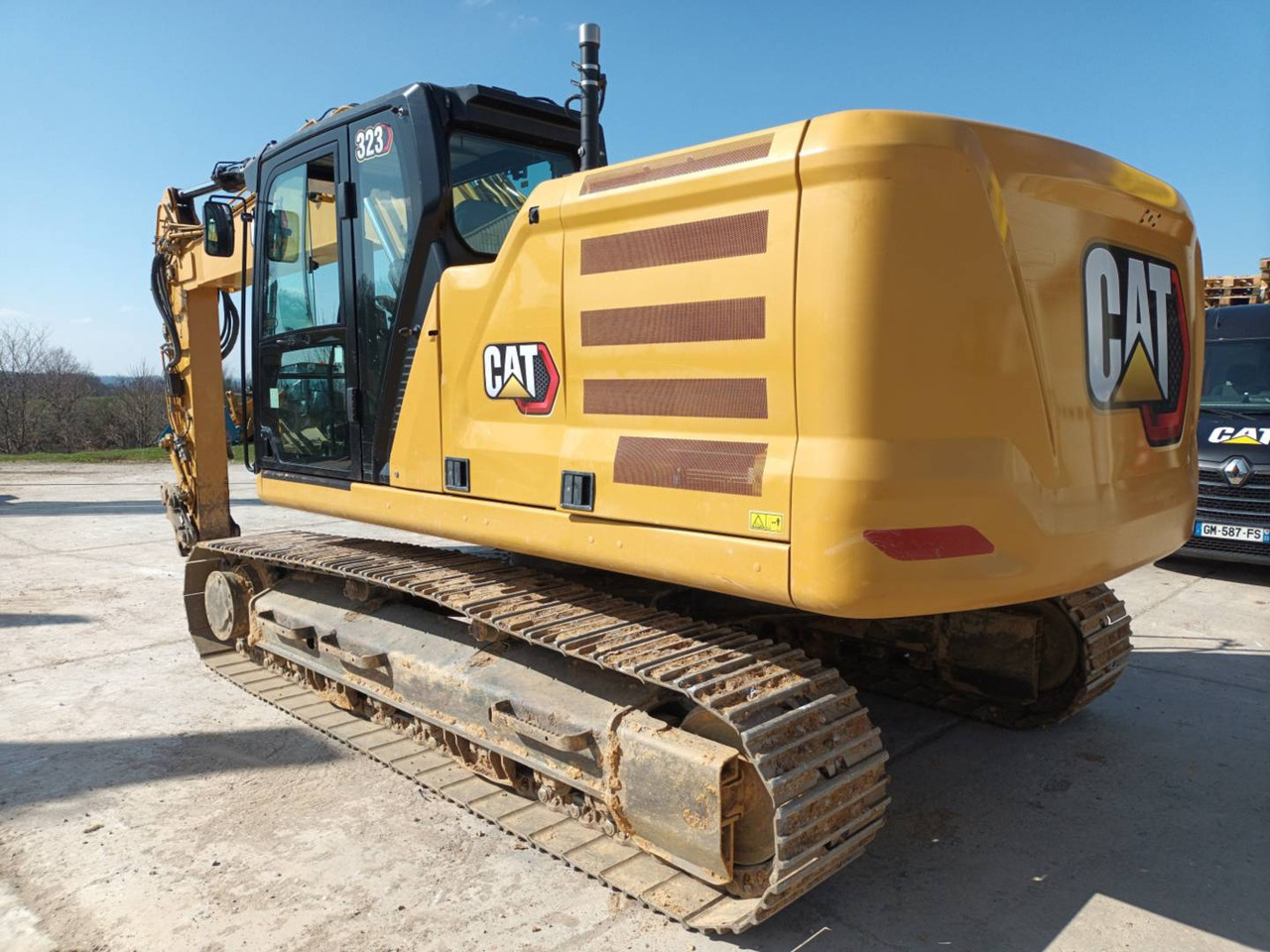 CAT 323 - Kāpurķēžu ekskavators: foto 4 CAT 323 - Kāpurķēžu ekskavators: foto 4