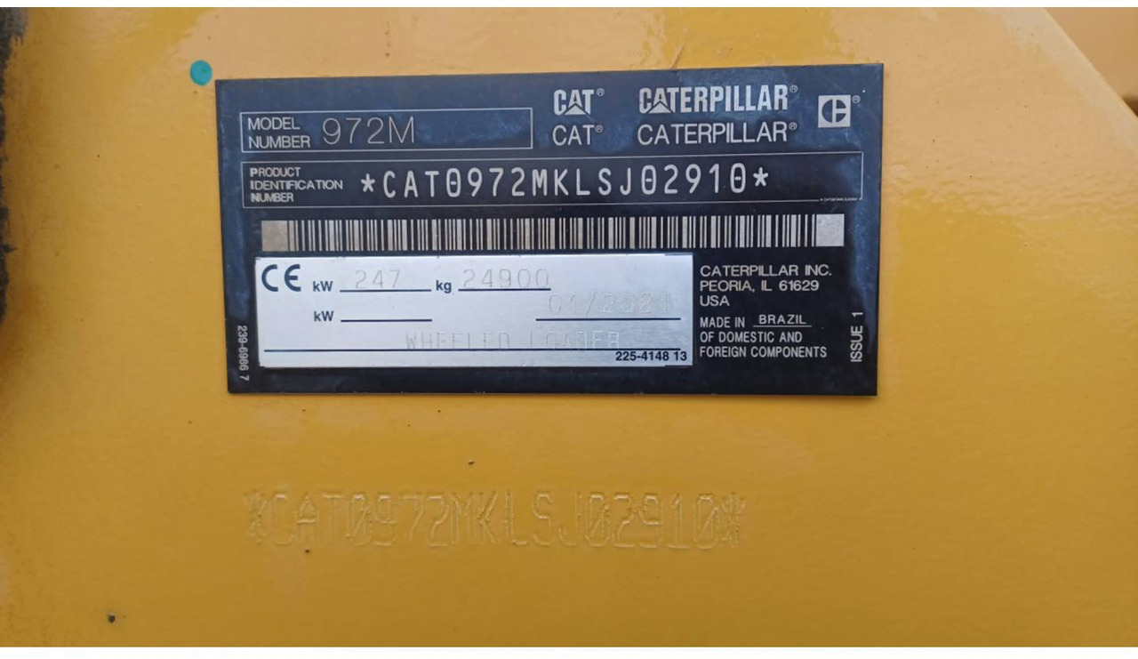 Riteņu iekrāvējs CAT 972M: foto 23