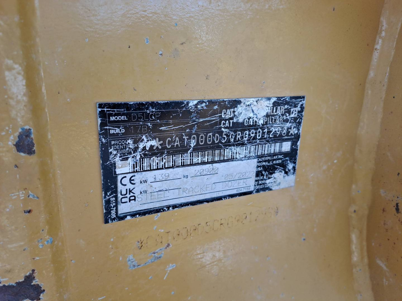 Buldozers CAT D5: foto 10