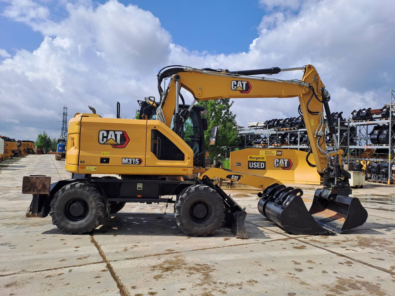 CAT M315 - Riteņu ekskavators: foto 1 CAT M315 - Riteņu ekskavators: foto 1