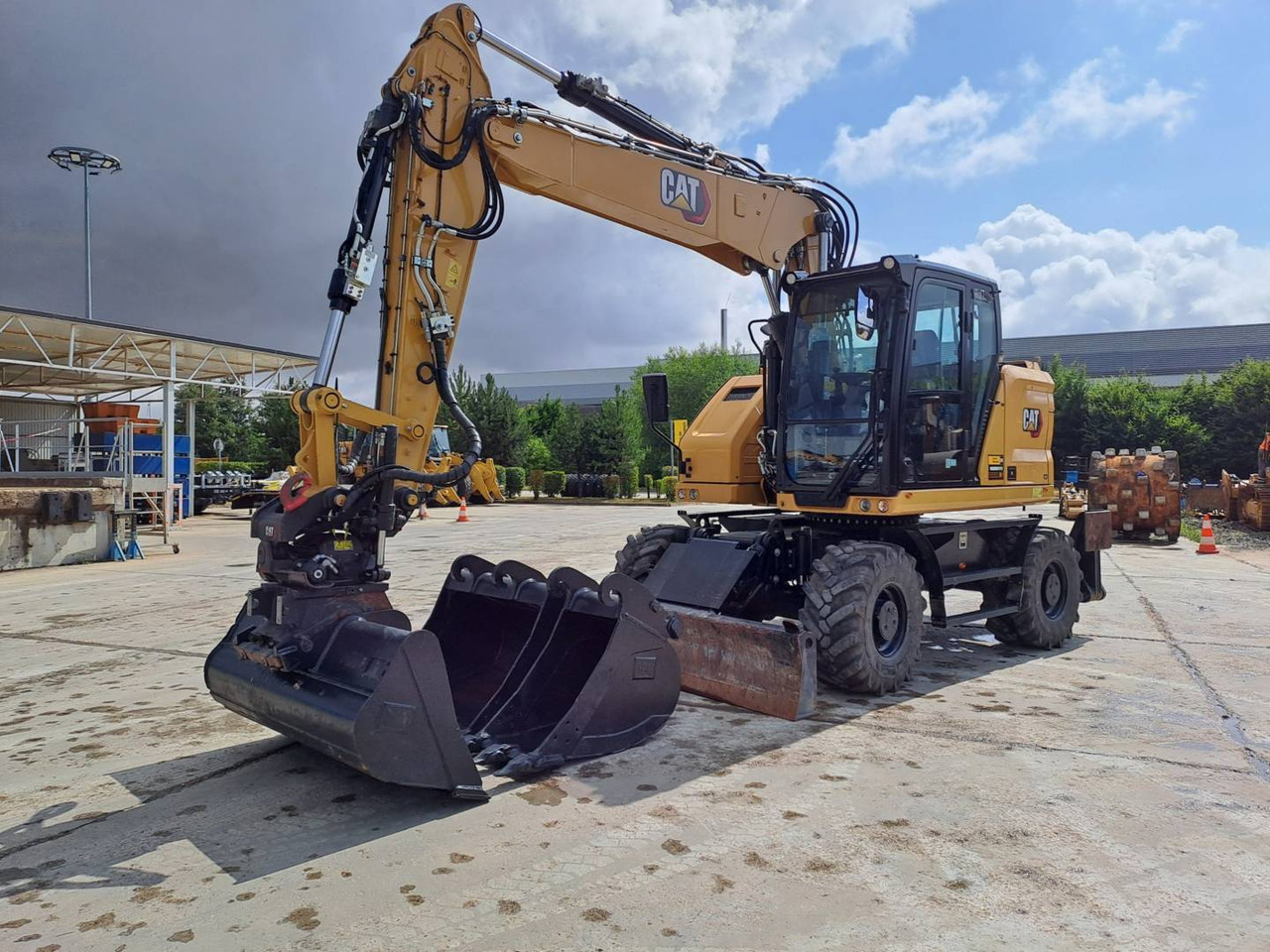 CAT M315 - Riteņu ekskavators: foto 4 CAT M315 - Riteņu ekskavators: foto 4
