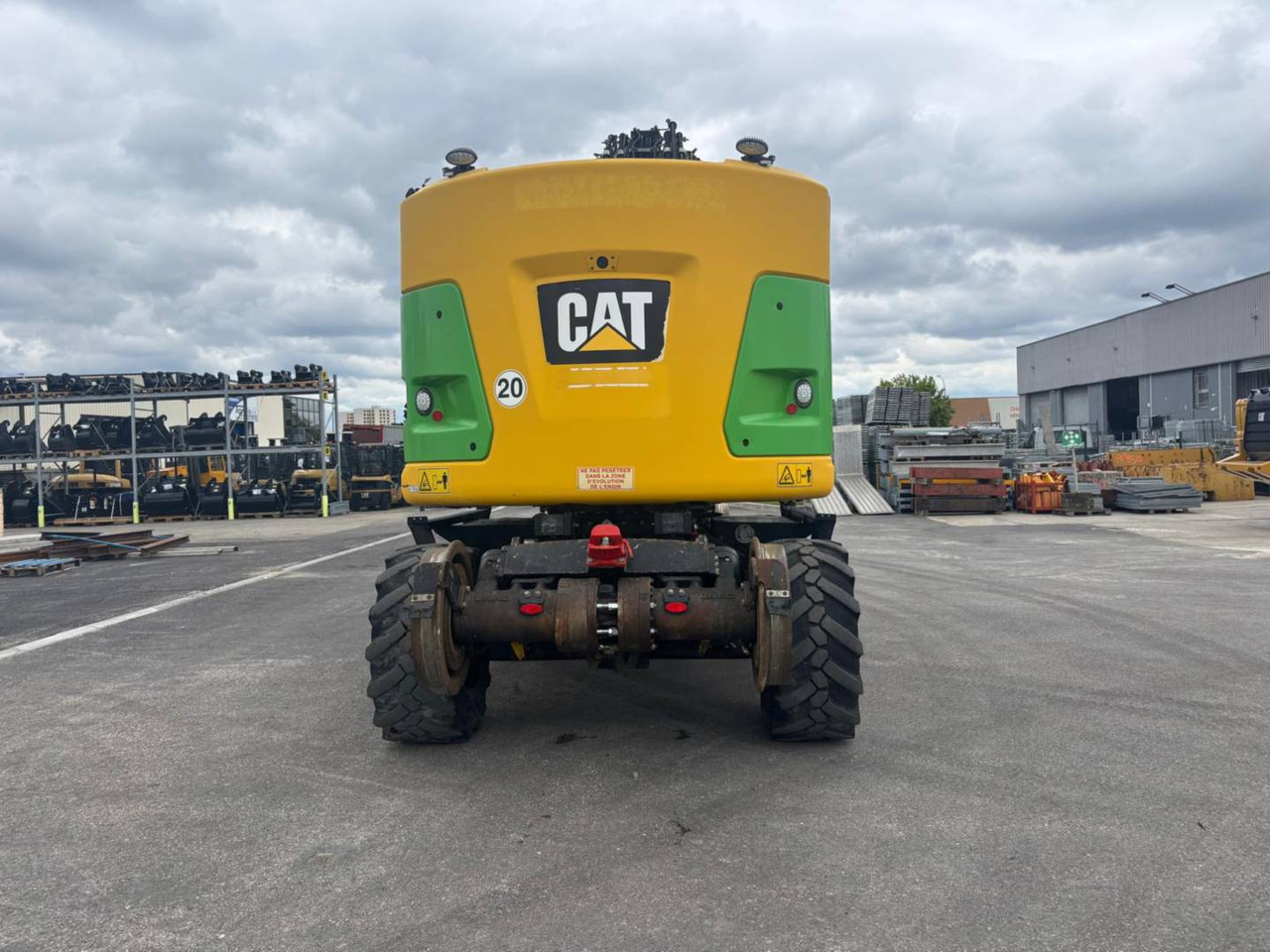 Riteņu ekskavators CAT M323F: foto 13
