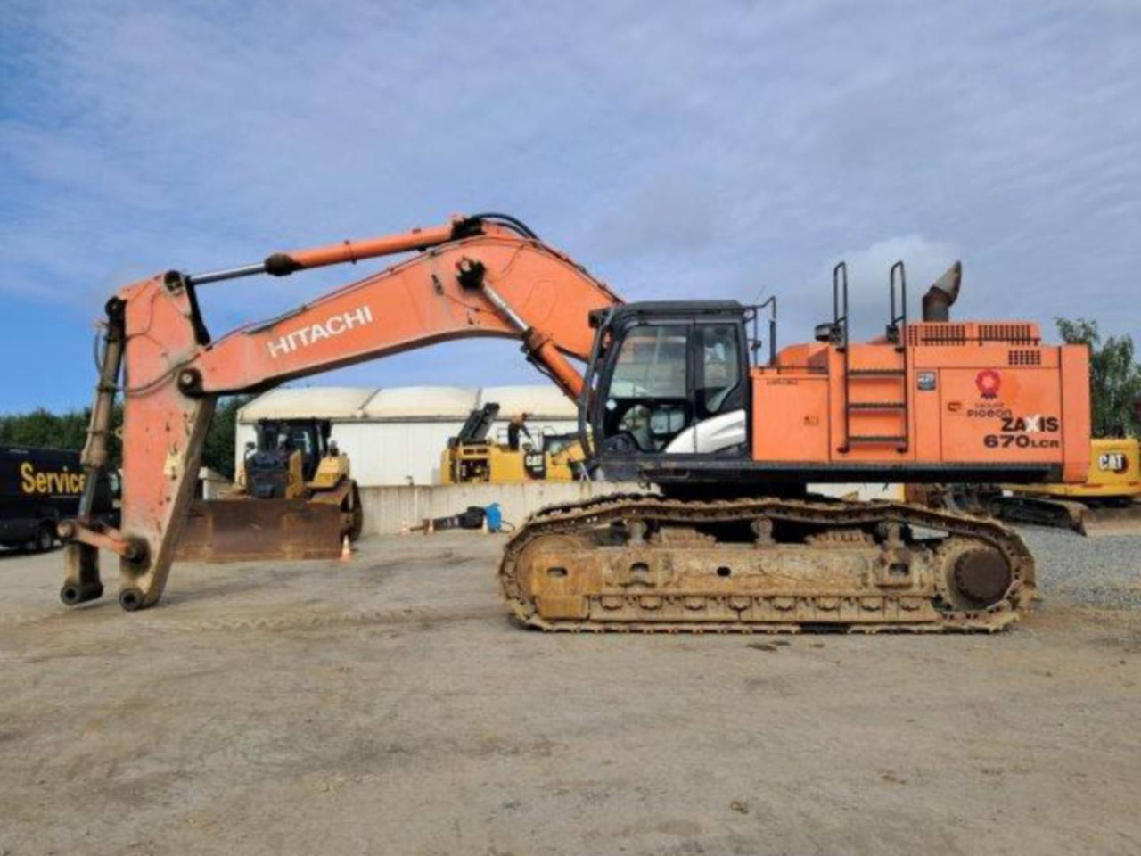 Kāpurķēžu ekskavators HITACHI ZX 670 45: foto 20