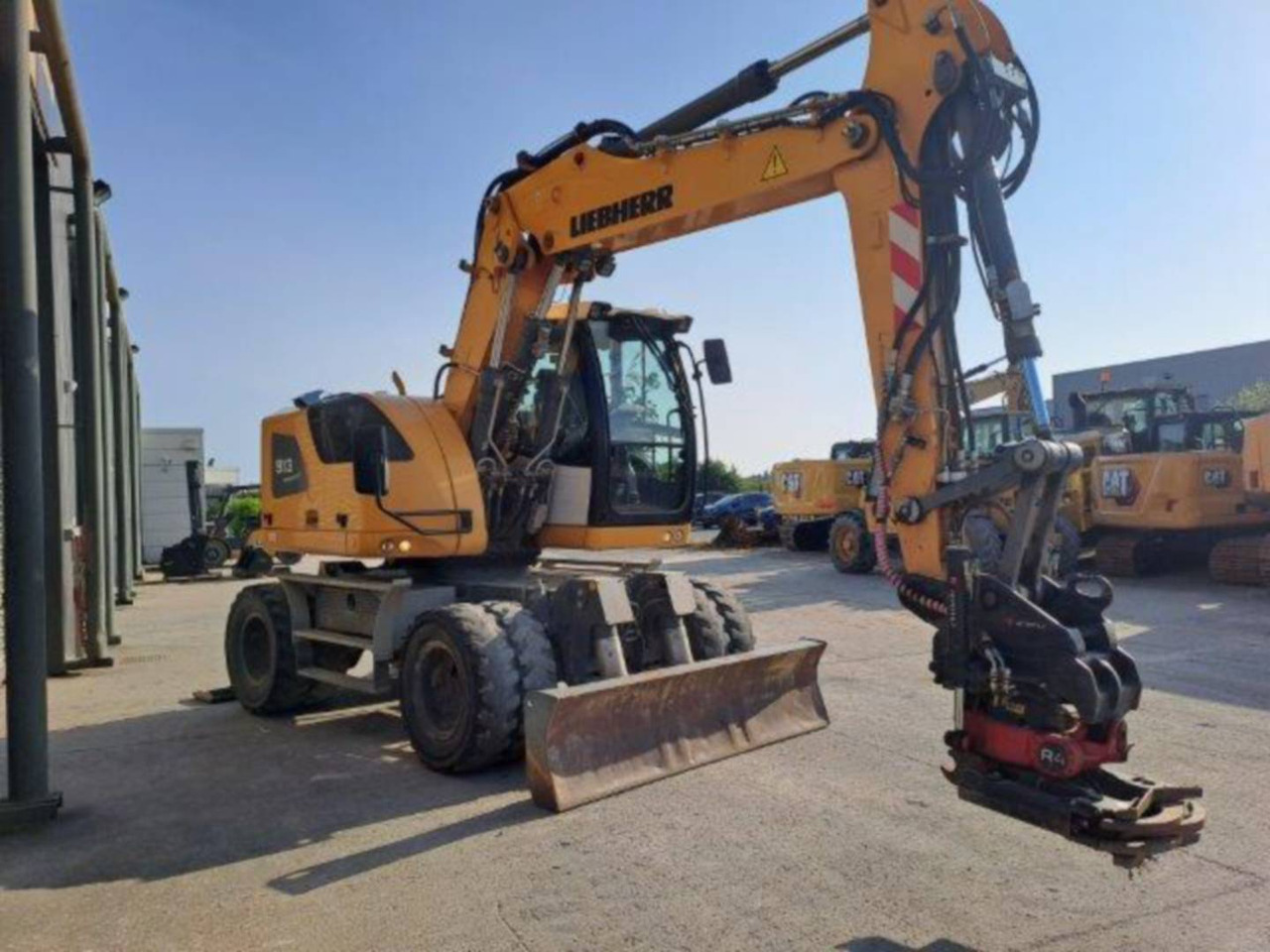 LIEBHERR A913 - Riteņu ekskavators: foto 2 LIEBHERR A913 - Riteņu ekskavators: foto 2