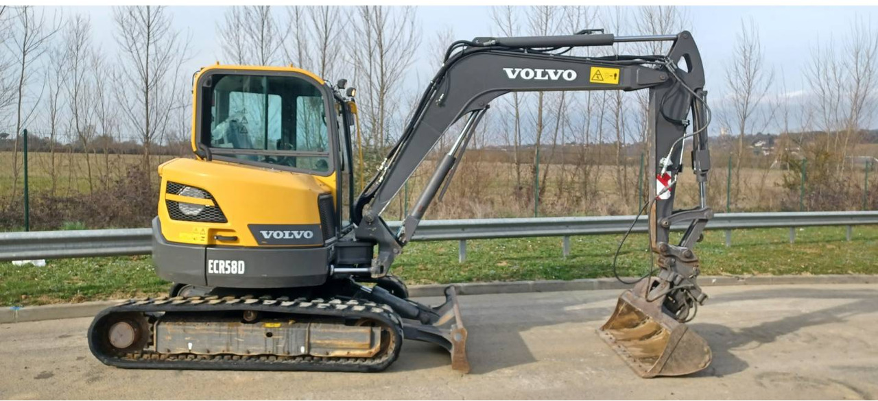 Kāpurķēžu ekskavators VOLVO CONSTRUCTION EQUIPMENT ECR58D: foto 11