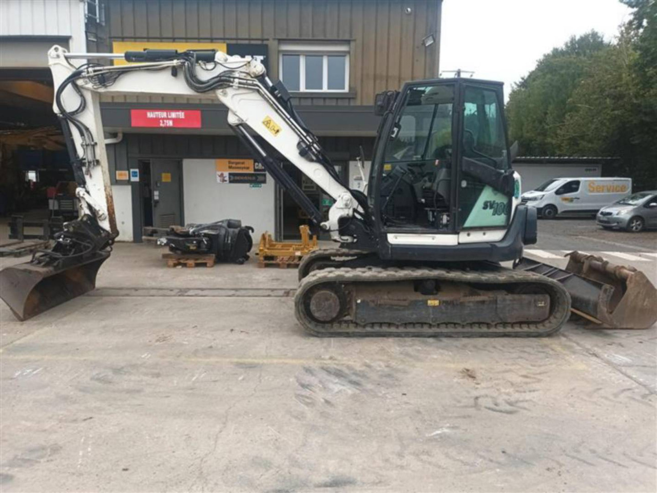 YANMAR SV100 - Kāpurķēžu ekskavators: foto 1 YANMAR SV100 - Kāpurķēžu ekskavators: foto 1