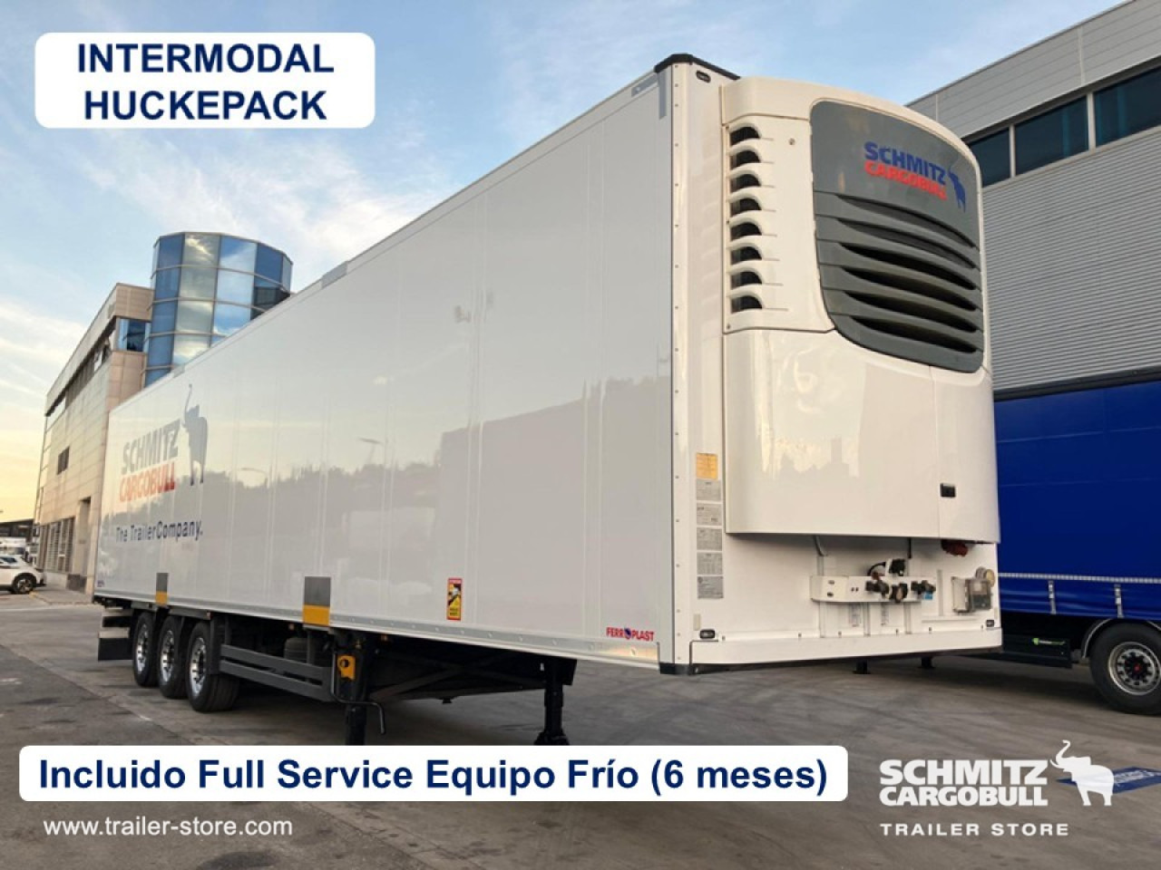 SCHMITZ Semiremolque Frigo Standard - Puspiekabe izotermiskais: foto 1 SCHMITZ Semiremolque Frigo Standard - Puspiekabe izotermiskais: foto 1