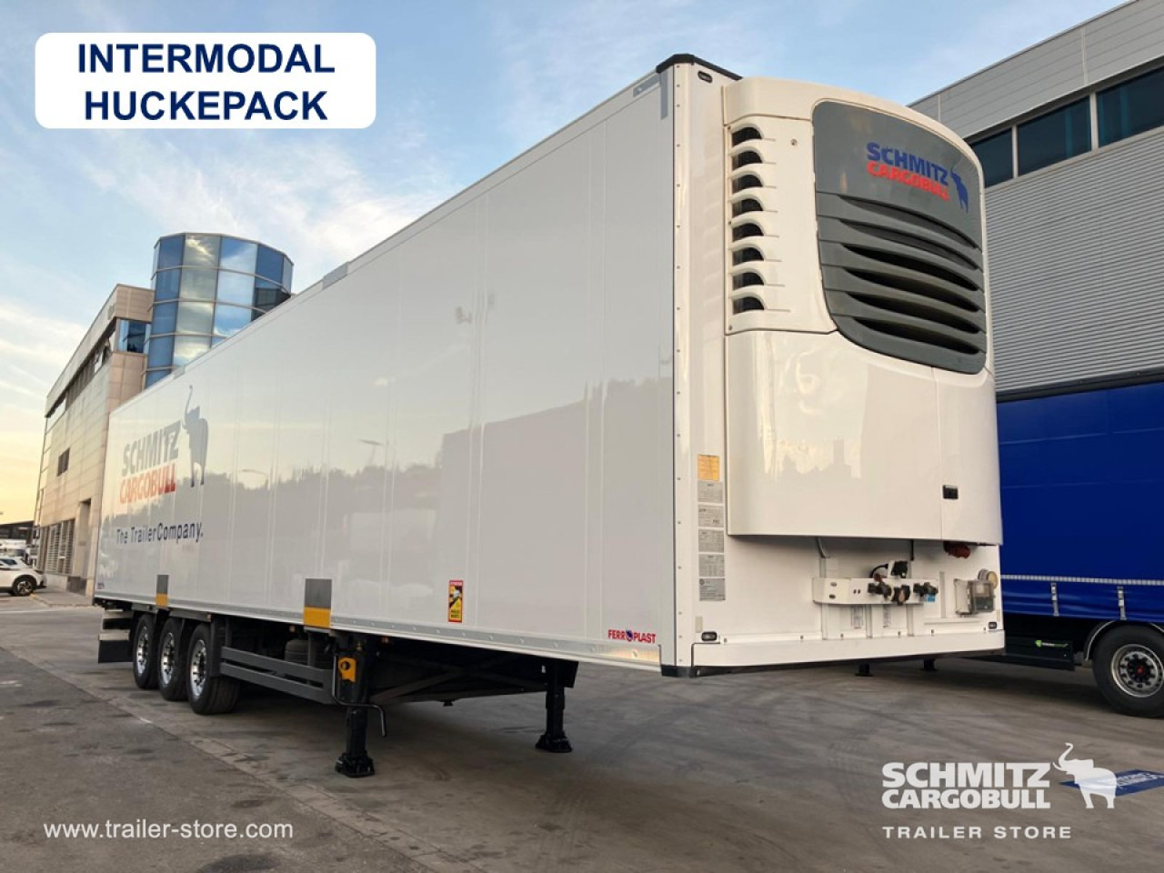SCHMITZ Semiremolque Frigo Standard - Puspiekabe izotermiskais: foto 1 SCHMITZ Semiremolque Frigo Standard - Puspiekabe izotermiskais: foto 1