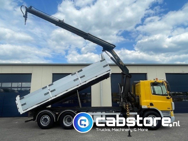 DAF CF 75.310 FAN 6x2 Euro 5 - MANUAL - Bouwjaar 2008 - Kipper - Palfinger PK 15002 Performance - Km 550.899 - Good condition! - Kravas automašīna pašizgāzējs, Kravas auto ar manipulatoru: foto 2 DAF CF 75.310 FAN 6x2 Euro 5 - MANUAL - Bouwjaar 2008 - Kipper - Palfinger PK 15002 Performance - Km 550.899 - Good condition! - Kravas automašīna pašizgāzējs, Kravas auto ar manipulatoru: foto 2