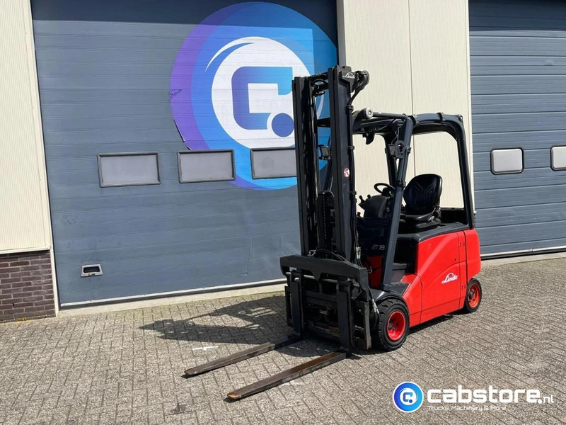 Linde E18PH-01 Elektrische hef truck - Electric Forklift - Year 2011- Side shift - Vorkverstelling - Autokrāvējs: foto 2 Linde E18PH-01 Elektrische hef truck - Electric Forklift - Year 2011- Side shift - Vorkverstelling - Autokrāvējs: foto 2