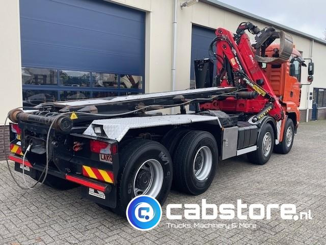 MAN TGA 41.440 8X4 BB Palfinger Epsilon Z-Kraan bouwjaar 2011 + NCH 30 Ton's Kabel-containersyteem - Handgeschakeld - Bouwjaar 2007 - Km 582.782 - Kravas automašīna - kabeļu sistēma, Kravas auto ar manipulatoru: foto 4 MAN TGA 41.440 8X4 BB Palfinger Epsilon Z-Kraan bouwjaar 2011 + NCH 30 Ton's Kabel-containersyteem - Handgeschakeld - Bouwjaar 2007 - Km 582.782 - Kravas automašīna - kabeļu sistēma, Kravas auto ar manipulatoru: foto 4
