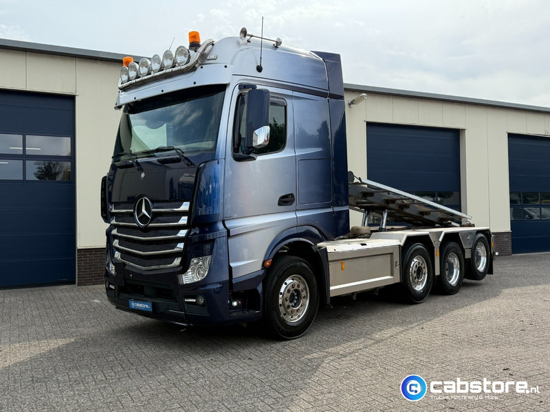 Mercedes-Benz ACTROS 3663 Euro 6 - 8x2 - RETARDER - Bouwjaar 09-2017 - 30 Ton's Container Kabelsysteem - Km 476.892 - Good condition - Kravas automašīna - kabeļu sistēma: foto 2 Mercedes-Benz ACTROS 3663 Euro 6 - 8x2 - RETARDER - Bouwjaar 09-2017 - 30 Ton's Container Kabelsysteem - Km 476.892 - Good condition - Kravas automašīna - kabeļu sistēma: foto 2