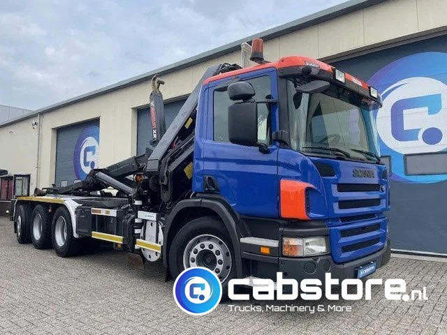 Scania P380 LB 8x4*4 HNA Euro 5 - HIAB 211 E-3 Hipro Crane with remote control + Multilift XR26S61 Hooklift - Year 2009 - Km 336.501 !! - Good condition - Pacēlājs ar āķi, Kravas auto ar manipulatoru: foto 1 Scania P380 LB 8x4*4 HNA Euro 5 - HIAB 211 E-3 Hipro Crane with remote control + Multilift XR26S61 Hooklift - Year 2009 - Km 336.501 !! - Good condition - Pacēlājs ar āķi, Kravas auto ar manipulatoru: foto 1