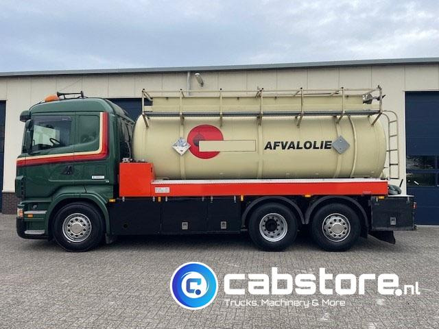 Scania R 420 LB 6X2*4 HNA - Tankwagen - ADR - Bouwjaar 2006 - 16.200 Liter - Weegsysteem - km 832.400 - Olietanks - Autocisterna: foto 5 Scania R 420 LB 6X2*4 HNA - Tankwagen - ADR - Bouwjaar 2006 - 16.200 Liter - Weegsysteem - km 832.400 - Olietanks - Autocisterna: foto 5