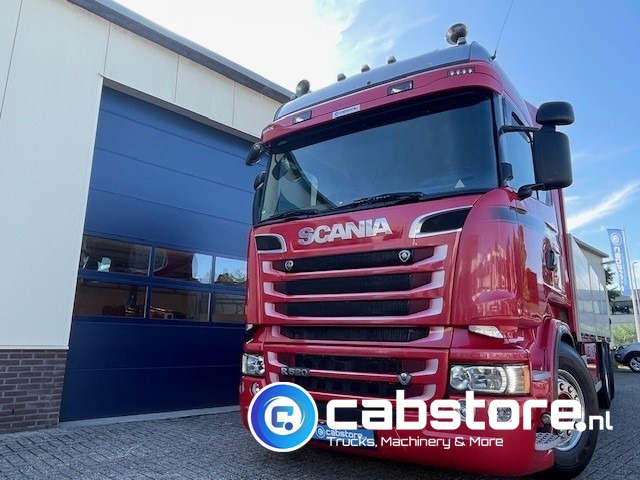 Kravas auto ar manipulatoru Scania R520  LB6X2*4HNB Euro 6 - Bouwjaar 2013 - Highline - Opticruise  - Open box + Palfinger PK 24001-K B Autolaadkraan - Good condition !: foto 13