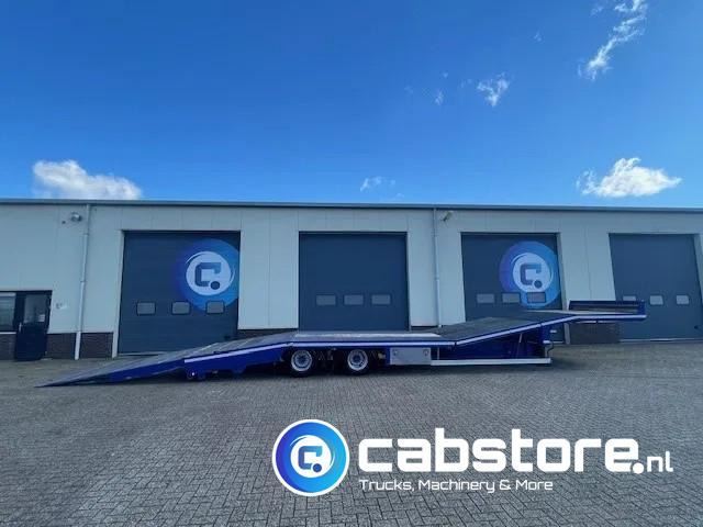 TURBO'S HOET SC22AA 2-assige oprij trailer Machine transporter - Uitschuif ramp !! - Year 2017 - Good condition - - Puspiekabe autovedējs: foto 3 TURBO'S HOET SC22AA 2-assige oprij trailer Machine transporter - Uitschuif ramp !! - Year 2017 - Good condition - - Puspiekabe autovedējs: foto 3