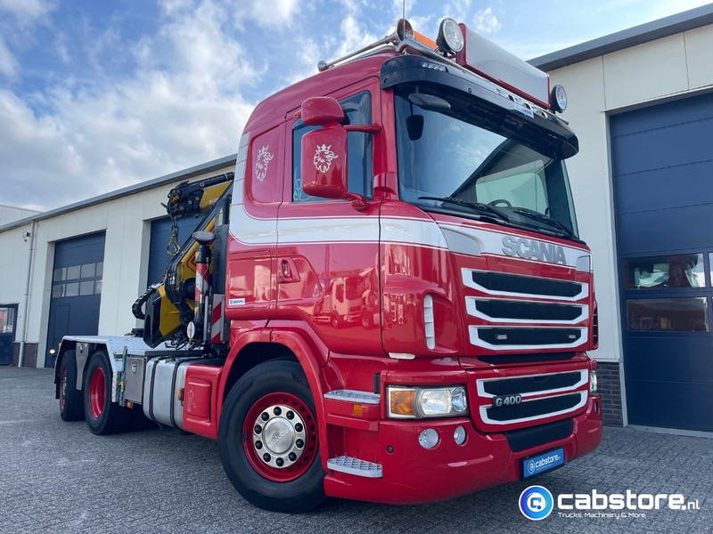 Scania G 400 A 6X2*4 HNA Euro 5 - Handgeschakeld - FASSI F455XP + JIP Autolaadkraan - Bouwjaar 2010 - Km 748.730 - Very good condition !! - Vilcējs: foto 5 Scania G 400 A 6X2*4 HNA Euro 5 - Handgeschakeld - FASSI F455XP + JIP Autolaadkraan - Bouwjaar 2010 - Km 748.730 - Very good condition !! - Vilcējs: foto 5