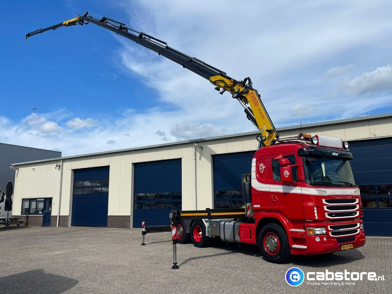 Scania G 400 A 6X2*4 HNA Euro 5 - Handgeschakeld - FASSI F455XP + JIP Autolaadkraan - Bouwjaar 2010 - Km 748.730 - Very good condition !! - Vilcējs: foto 2 Scania G 400 A 6X2*4 HNA Euro 5 - Handgeschakeld - FASSI F455XP + JIP Autolaadkraan - Bouwjaar 2010 - Km 748.730 - Very good condition !! - Vilcējs: foto 2