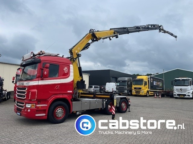 Scania G 400 A 6X2*4 HNA Euro 5 - Handgeschakeld - FASSI F455XP + JIP Autolaadkraan - Bouwjaar 2010 - Km 748.730 - Very good condition !! - Vilcējs: foto 3 Scania G 400 A 6X2*4 HNA Euro 5 - Handgeschakeld - FASSI F455XP + JIP Autolaadkraan - Bouwjaar 2010 - Km 748.730 - Very good condition !! - Vilcējs: foto 3