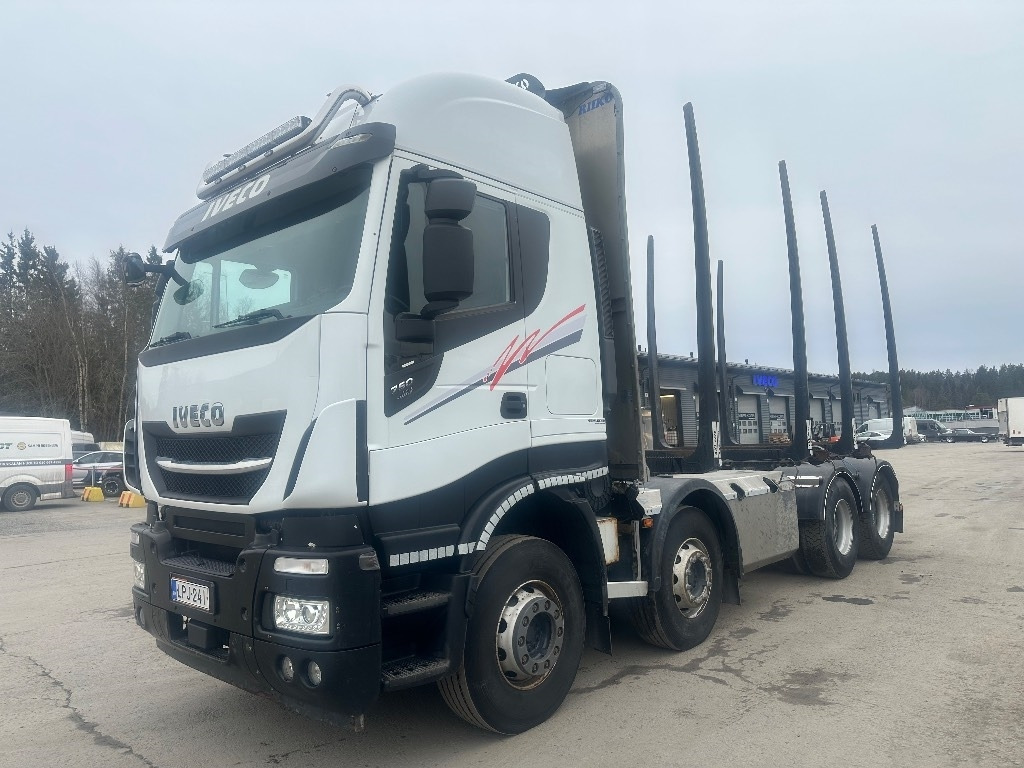 Iveco X-WAY AS340x57 8x4 - Kokvedējs: foto 1 Iveco X-WAY AS340x57 8x4 - Kokvedējs: foto 1