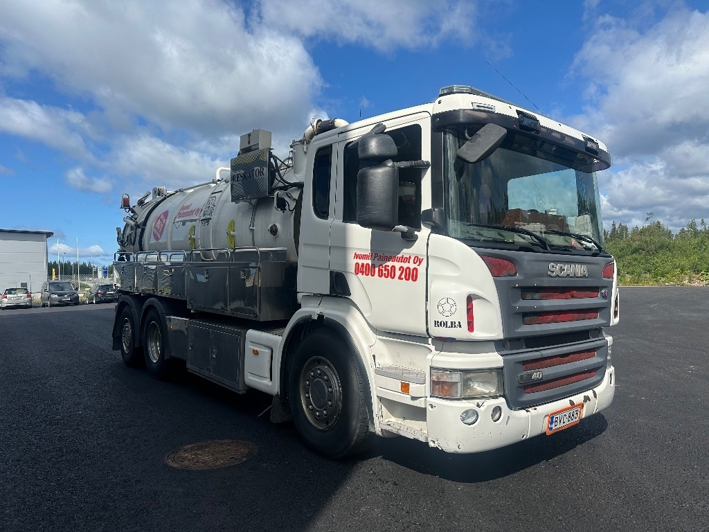 Scania P340 6x2*4 - Asenizācijas mašīna: foto 2 Scania P340 6x2*4 - Asenizācijas mašīna: foto 2