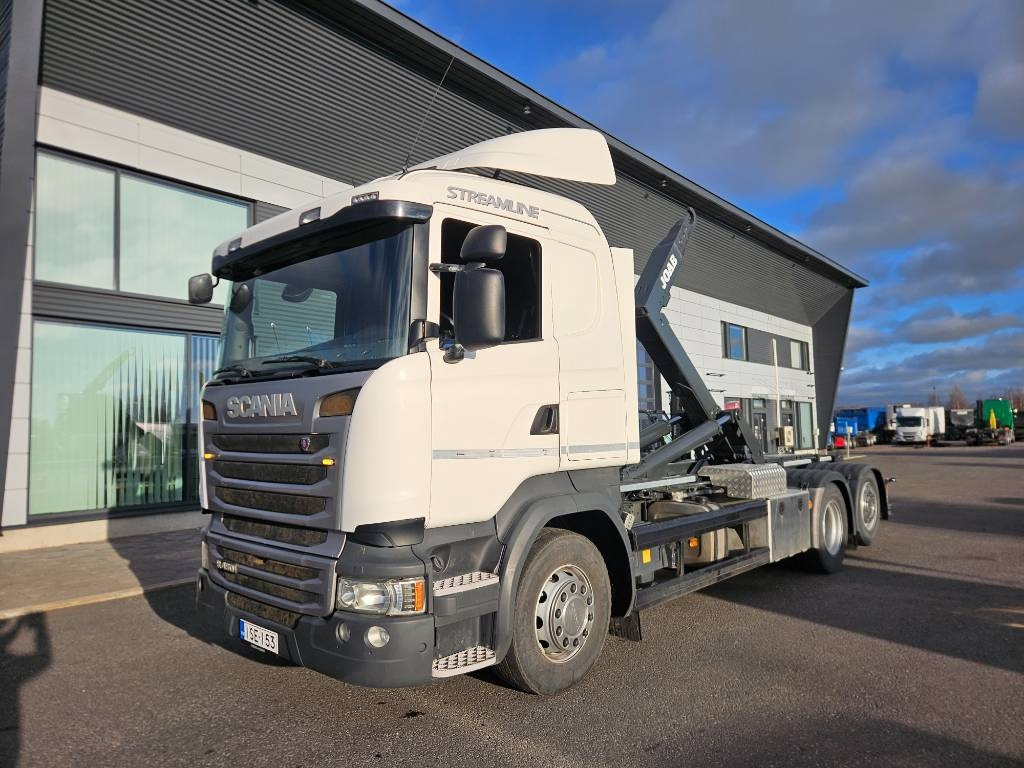 Scania R 450 6x2*4  - Pacēlājs ar āķi: foto 1 Scania R 450 6x2*4  - Pacēlājs ar āķi: foto 1