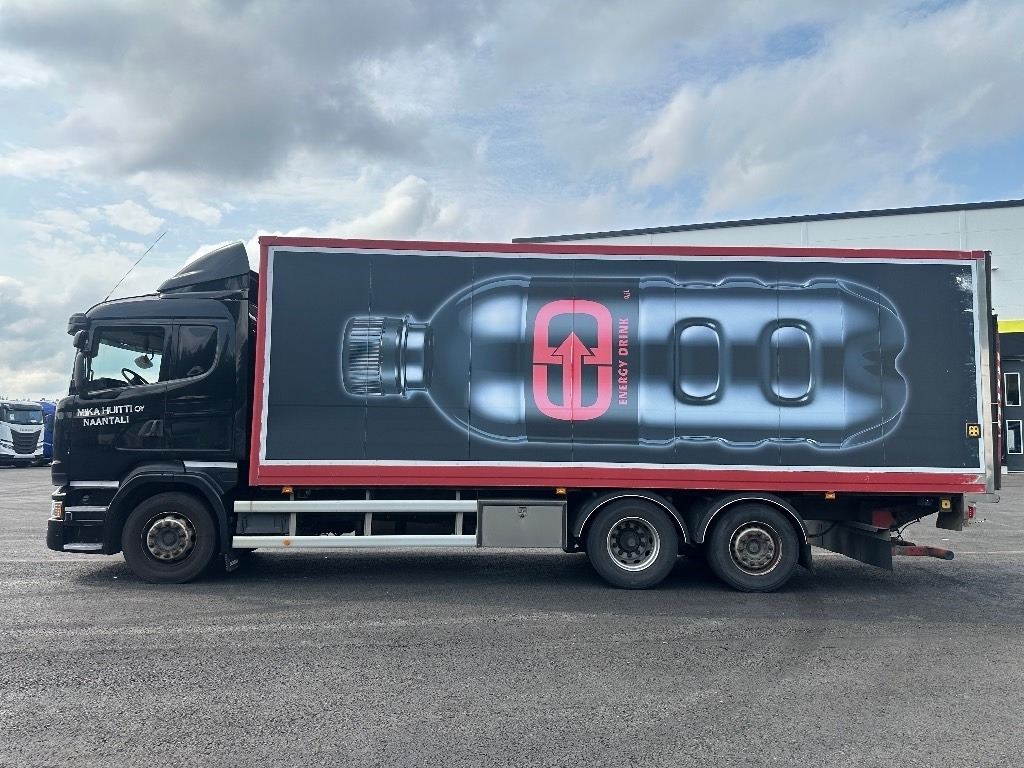 Scania R 450 - Kravas automašīna ar slēgto virsbūvi: foto 5 Scania R 450 - Kravas automašīna ar slēgto virsbūvi: foto 5