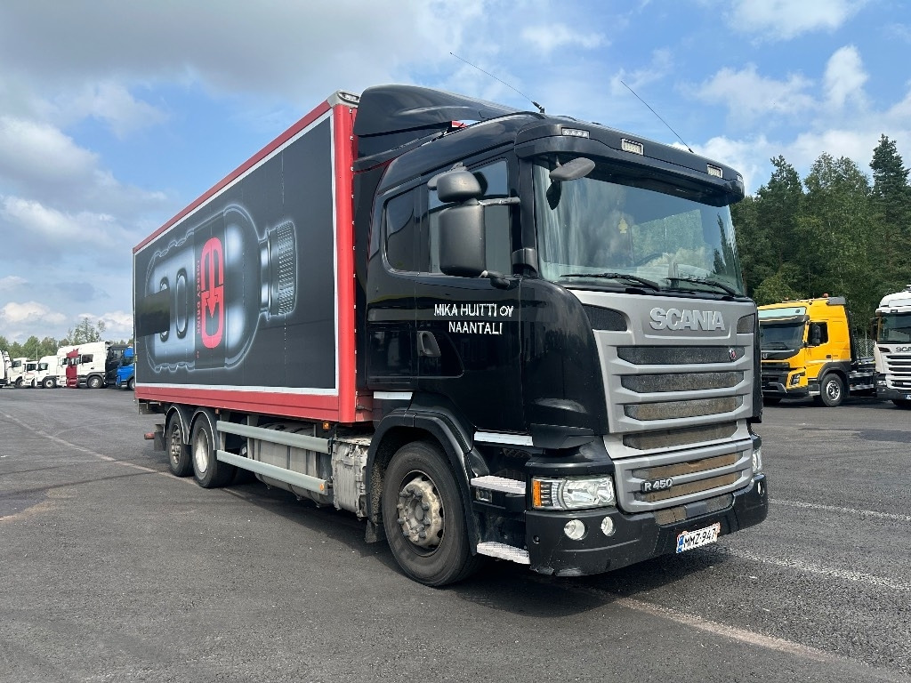 Scania R 450 - Kravas automašīna ar slēgto virsbūvi: foto 2 Scania R 450 - Kravas automašīna ar slēgto virsbūvi: foto 2
