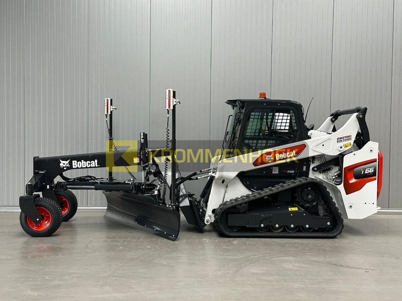 Bobcat T 66 Laser Grader 244 cm - Kompaktiekrāvējs: foto 1 Bobcat T 66 Laser Grader 244 cm - Kompaktiekrāvējs: foto 1