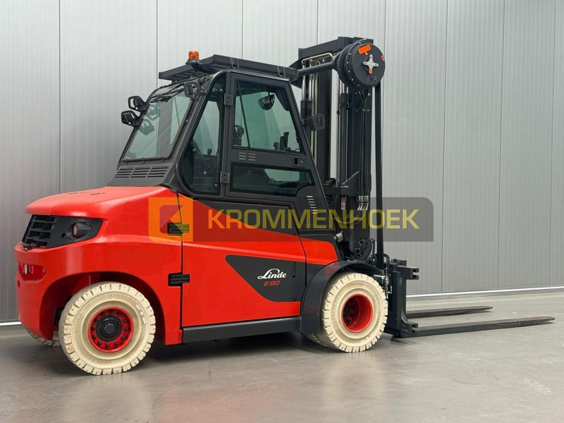 Linde E 80-900 - Elektroiekrāvējs: foto 4 Linde E 80-900 - Elektroiekrāvējs: foto 4