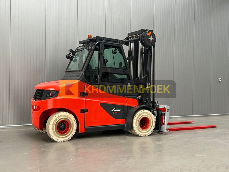 Linde E 80-900 - Elektroiekrāvējs: foto 4 Linde E 80-900 - Elektroiekrāvējs: foto 4