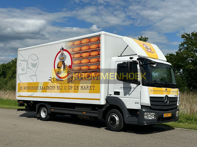 Mercedes-Benz 818 Atego - Kravas automašīna ar slēgto virsbūvi: foto 1 Mercedes-Benz 818 Atego - Kravas automašīna ar slēgto virsbūvi: foto 1