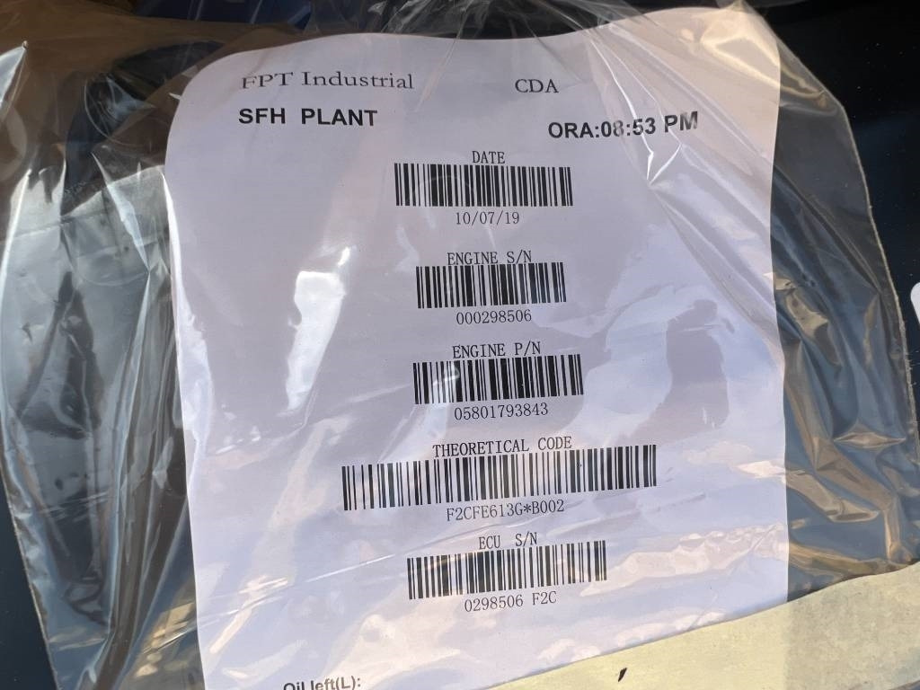 Jaunā Dzinējs - Lauksaimniecības tehnika CNH Moteur - FPT Cursor 9 - F2CFE613G: foto 17