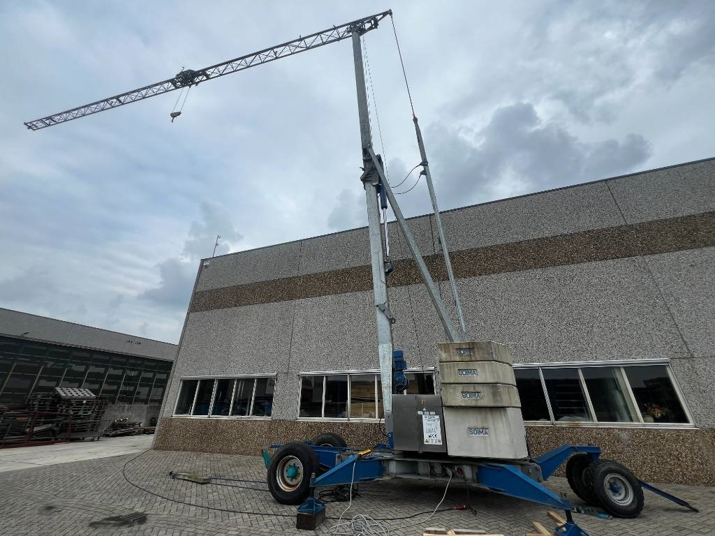 Soima Construction crane SOIMA SGH 19x28 - 28 mete - Torņa celtnis: foto 1 Soima Construction crane SOIMA SGH 19x28 - 28 mete - Torņa celtnis: foto 1