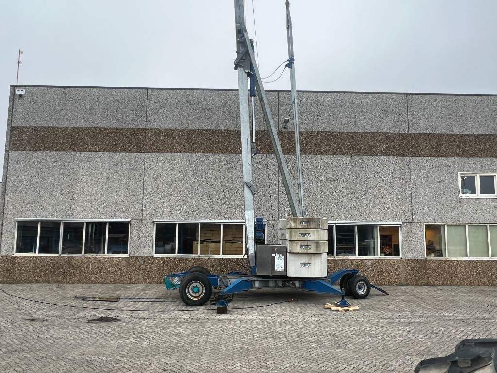 Soima Construction crane SOIMA SGH 19x28 - 28 mete - Paceļamais grozs ar dīsteli: foto 4 Soima Construction crane SOIMA SGH 19x28 - 28 mete - Paceļamais grozs ar dīsteli: foto 4