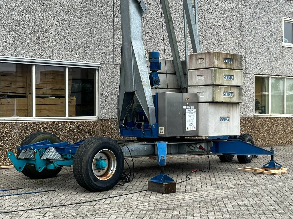 Soima Construction crane SOIMA SGH 19x28 - 28 mete - Torņa celtnis: foto 2 Soima Construction crane SOIMA SGH 19x28 - 28 mete - Torņa celtnis: foto 2