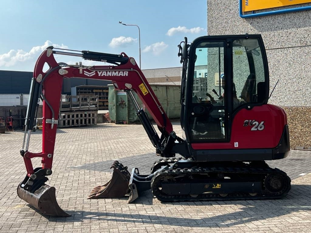 Yanmar SV26, quick bucket release, 294 hours, 2022! - Mini-ekskavators: foto 2 Yanmar SV26, quick bucket release, 294 hours, 2022! - Mini-ekskavators: foto 2