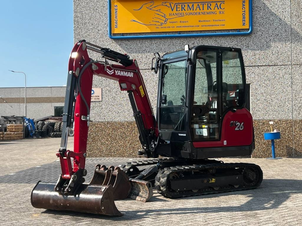 Yanmar SV26, quick bucket release, 294 hours, 2022! - Mini-ekskavators: foto 1 Yanmar SV26, quick bucket release, 294 hours, 2022! - Mini-ekskavators: foto 1