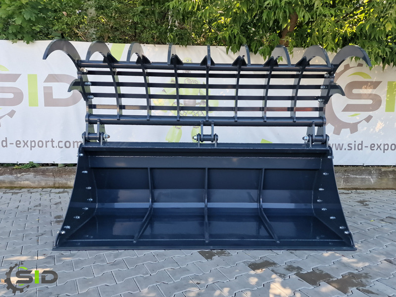 SID GREIFSCHAUFEL GEBRANNTE ZINKEN / Godet Crocodile BMS / Grab bucket burned tines 1,0 m - Greifera kauss - Traktors: foto 4 SID GREIFSCHAUFEL GEBRANNTE ZINKEN / Godet Crocodile BMS / Grab bucket burned tines 1,0 m - Greifera kauss - Traktors: foto 4