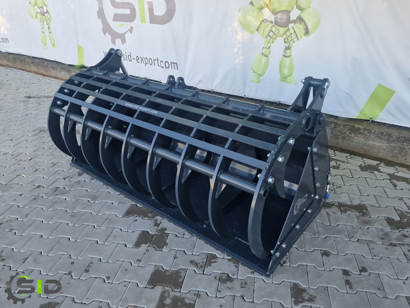 SID GREIFSCHAUFEL GEBRANNTE ZINKEN / Godet Crocodile BMS / Grab bucket burned tines 1,0 m - Greifera kauss - Traktors: foto 5 SID GREIFSCHAUFEL GEBRANNTE ZINKEN / Godet Crocodile BMS / Grab bucket burned tines 1,0 m - Greifera kauss - Traktors: foto 5