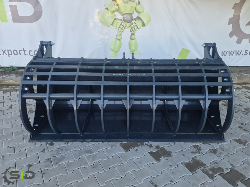 SID GREIFSCHAUFEL GEBRANNTE ZINKEN / Godet Crocodile BMS / Grab bucket burned tines 1,0 m - Greifera kauss - Traktors: foto 3 SID GREIFSCHAUFEL GEBRANNTE ZINKEN / Godet Crocodile BMS / Grab bucket burned tines 1,0 m - Greifera kauss - Traktors: foto 3