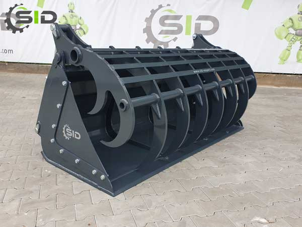 SID GREIFSCHAUFEL GEBRANNTE ZINKEN / Grab bucket burned tines 1,0 m - Greifera kauss - Traktors: foto 1 SID GREIFSCHAUFEL GEBRANNTE ZINKEN / Grab bucket burned tines 1,0 m - Greifera kauss - Traktors: foto 1