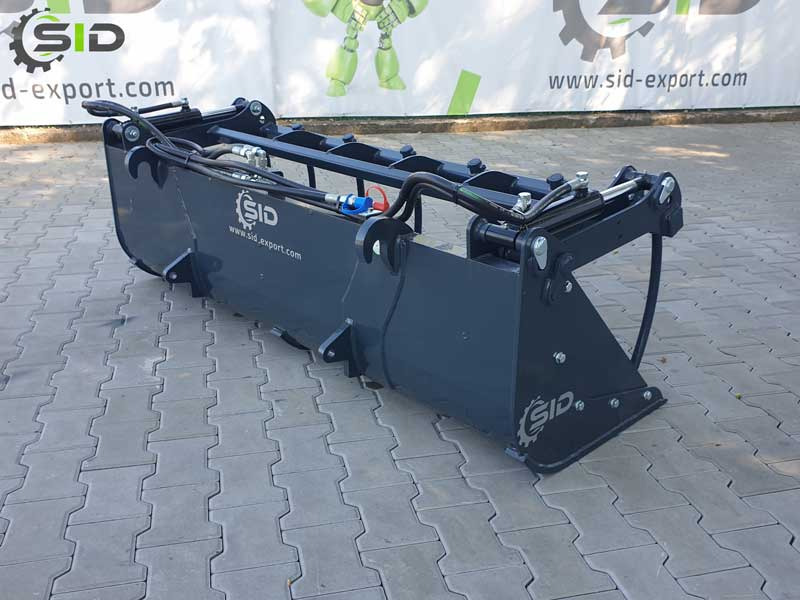 SID Greifschaufel Krokodilschaufel Silagegreifer S / Godet Crocodile BMS S / Grab bucket forged tines S 1,2 m - Greifera kauss - Greifera kauss: foto 5 SID Greifschaufel Krokodilschaufel Silagegreifer S / Godet Crocodile BMS S / Grab bucket forged tines S 1,2 m - Greifera kauss - Greifera kauss: foto 5