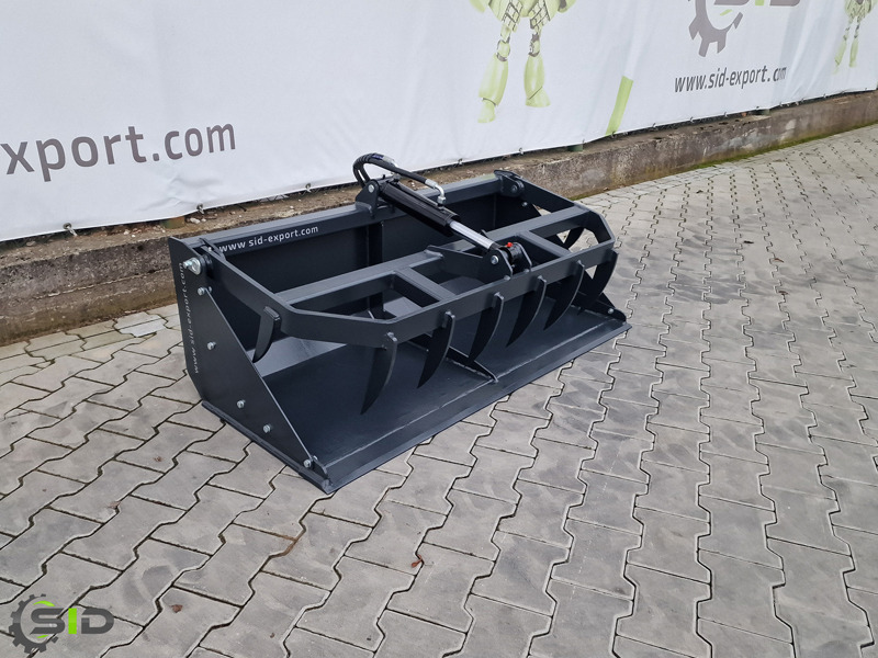 SID Greifschaufel mini geb. Zinken / BMS Mini / Grab bucket Mini burned tines 1,0 m - Greifera kauss - Mini traktors: foto 1 SID Greifschaufel mini geb. Zinken / BMS Mini / Grab bucket Mini burned tines 1,0 m - Greifera kauss - Mini traktors: foto 1