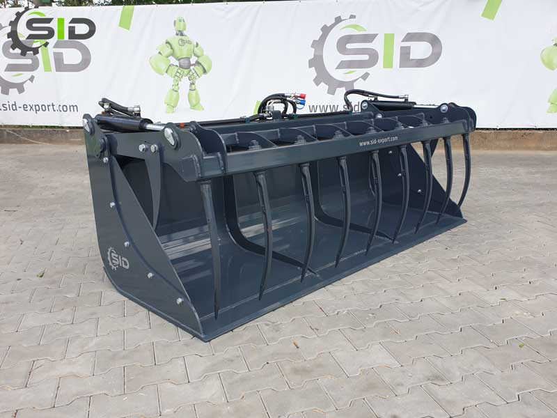 SID KROKODILSCHAUFEL M Greifschaufel / Godet Crocodile BMS M / Crocodile grab bucket forged tines M 1,4 M - Greifera kauss - Greifera kauss: foto 1 SID KROKODILSCHAUFEL M Greifschaufel / Godet Crocodile BMS M / Crocodile grab bucket forged tines M 1,4 M - Greifera kauss - Greifera kauss: foto 1