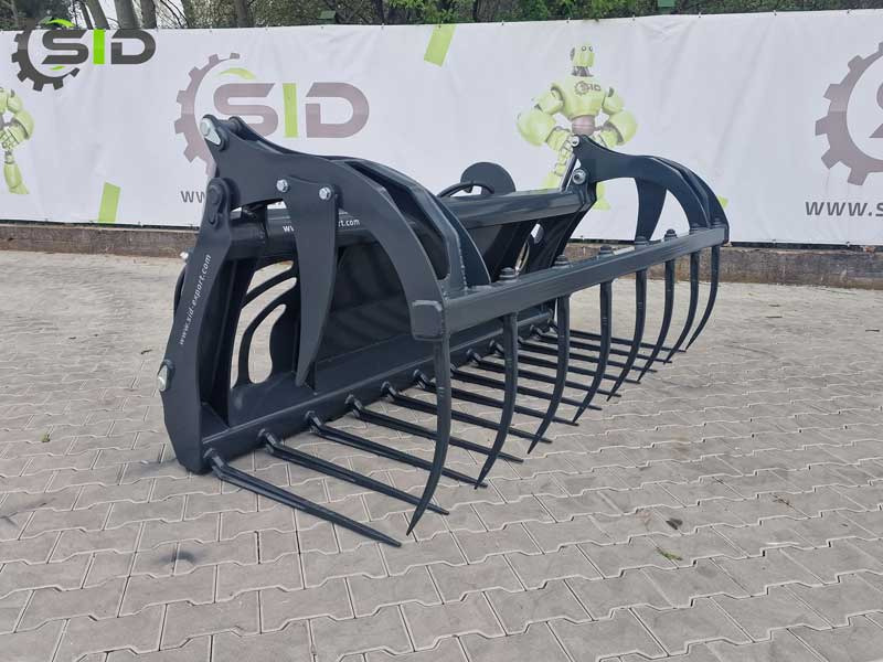 SID Krokodilgebiss Krokodilzange XL / Crocodile manure fork with grapple XL 1,8 m - Dakšas - Lauksaimniecības tehnika: foto 1 SID Krokodilgebiss Krokodilzange XL / Crocodile manure fork with grapple XL 1,8 m - Dakšas - Lauksaimniecības tehnika: foto 1